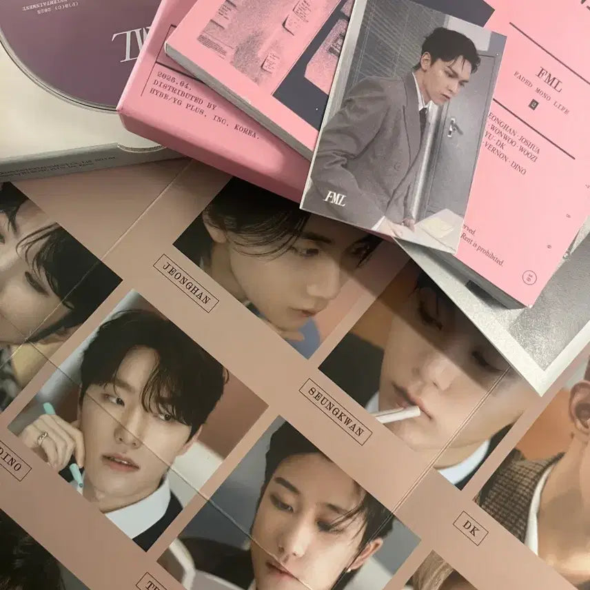 [BUNJANG] SEVENTEEN FML Album Pink Version / 세븐틴 FML 앨범 핑크
