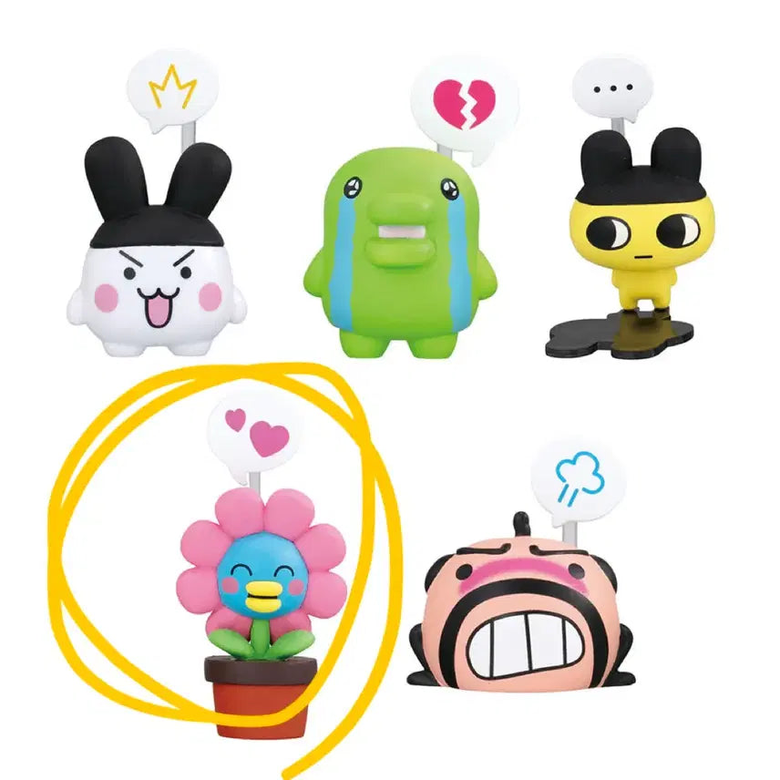 [BUNJANG] Tamagotchi Figure Gacha Flower / 다마고치 피규어 가챠 꽃