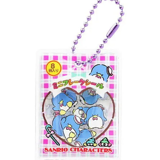 [SOLD OUT] [확정]산리오 샤카샤카 플레이크 씰 가챠 10종 키링 미개봉 새상품 키링