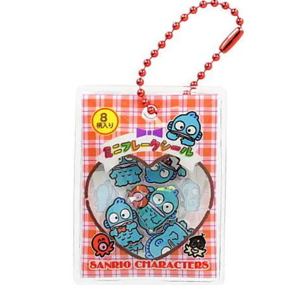 [SOLD OUT] [확정]산리오 샤카샤카 플레이크 씰 가챠 10종 키링 미개봉 새상품 키링