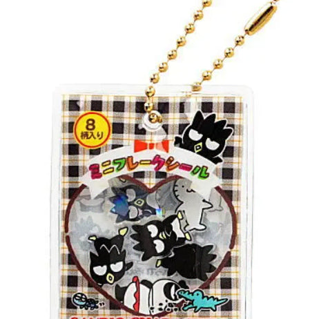 [SOLD OUT] [확정]산리오 샤카샤카 플레이크 씰 가챠 10종 키링 미개봉 새상품 키링