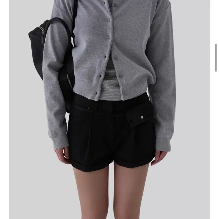 [SOLD OUT] (새상품) 어텀 소피 가디건 멜란지 그레이