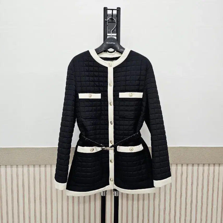 [BUNJANG] Mojo.S.Phine Quilted Jacket / 모조에스핀 라인배색 경량 퀄팅자켓