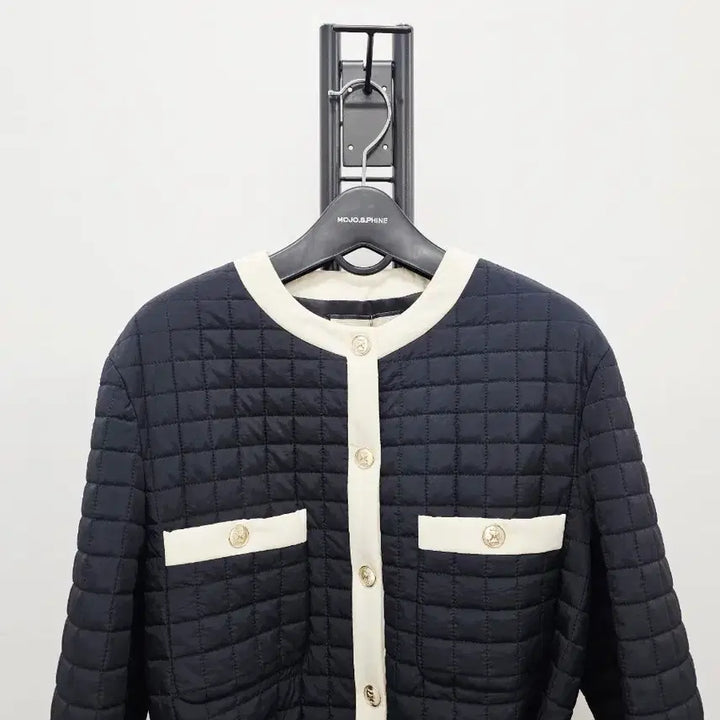 [BUNJANG] Mojo.S.Phine Quilted Jacket / 모조에스핀 라인배색 경량 퀄팅자켓