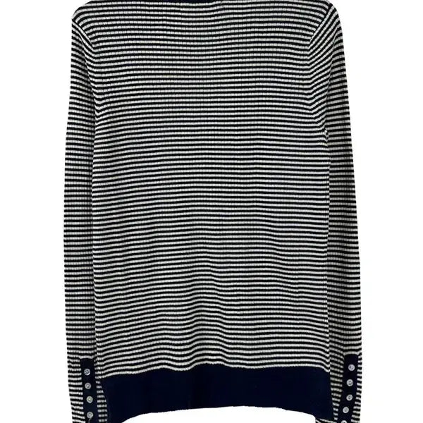 [BUNJANG] AMERICAN HOLIC Striped Long Sleeve Tee / [M] AMERICAN HOLIC 코튼혼방 라운드 스트라이프 긴팔티