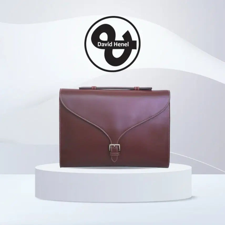 [BUNJANG] David & Henel Han Dong Hoon Burgundy Briefcase Bag / 데이빗앤헤넬 Breifcase P 버건디 한동훈 가방 신품급