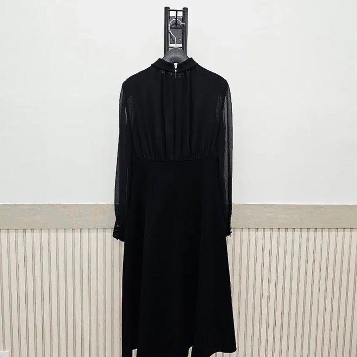 [BUNJANG] Mojo S.phine Spring See-through Flare Dress / 모조에스핀 봄상품 시스루 플레어 원피스