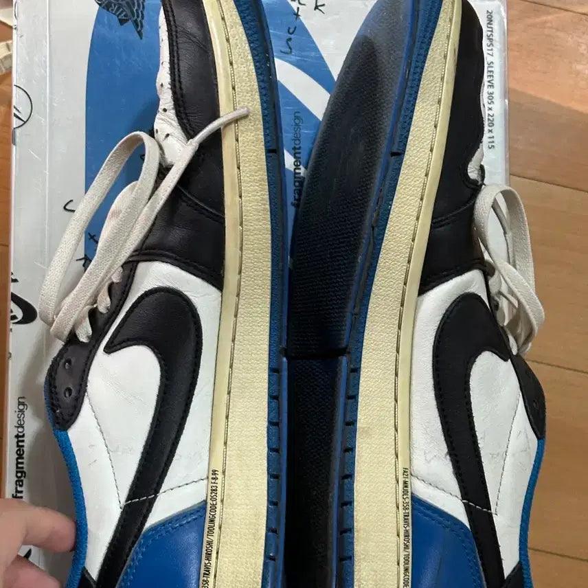 [BUNJANG] Nike Jordan 1 Scott Fragment Sneakers / 급처) [270] 나이키 조던1 스캇 프라그먼트