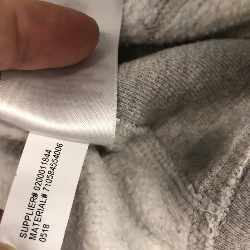 [BUNJANG] Polo Ralph Lauren Thermal Hoodie Zip-up Gray (M) / 폴로 랄프로렌 써멀 후드집업 M 그레이