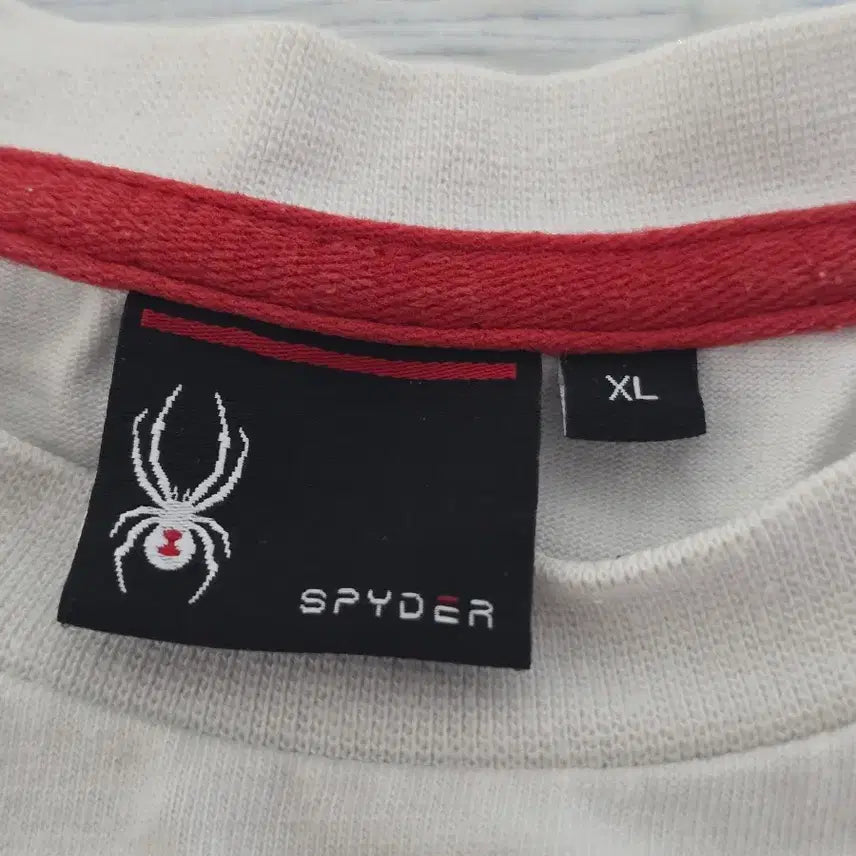 [BUNJANG] Spider XL Black/White Striped T-shirt / 스파이더 반팔 티셔츠 블랙/화이트 스트라이프 XL