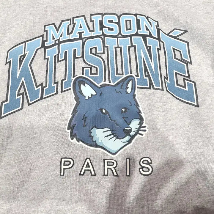 [BUNJANG] Maison Kitsune Campus Fox Regular Sweatshirt L / 메종키츠네 캠퍼스 폭스 레귤러 맨투맨 L
