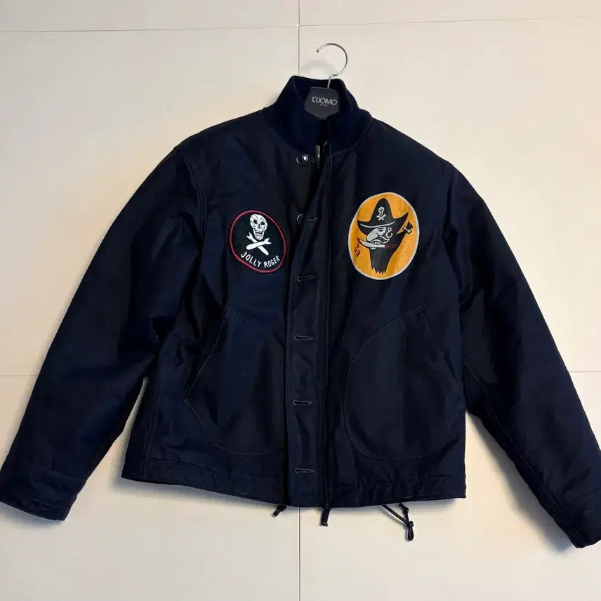 [BUNJANG] Freewheelers Civilian Deck Jacket (Size 42) / 프리휠러스 시빌리언 덱자켓(42)
