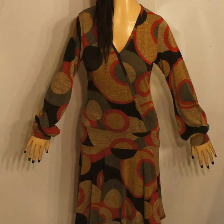 [BUNJANG] Vintage STOP1964 Wool Dress / 1964 모직원피스 반팔원피스 롱니트 미니원피스 니트원피스 여자원피스