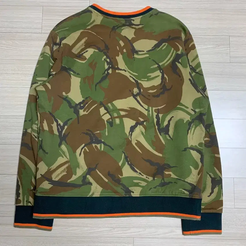 [BUNJANG] Polo Country Bear Camo Sweatshirt / 폴로 컨트리 베어 카모 스웻셔츠