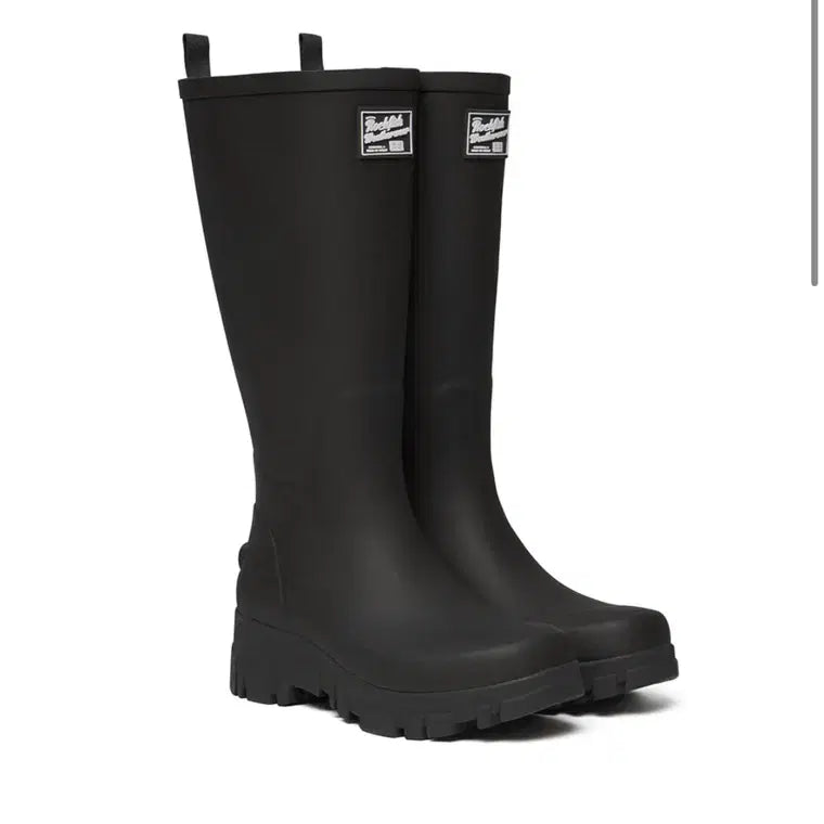 [BUNJANG] Rockfish Rain Boots Black 38 / 2번신은 거의 새상품!! 락피쉬 롱 레인부츠 블랙 38 (245)