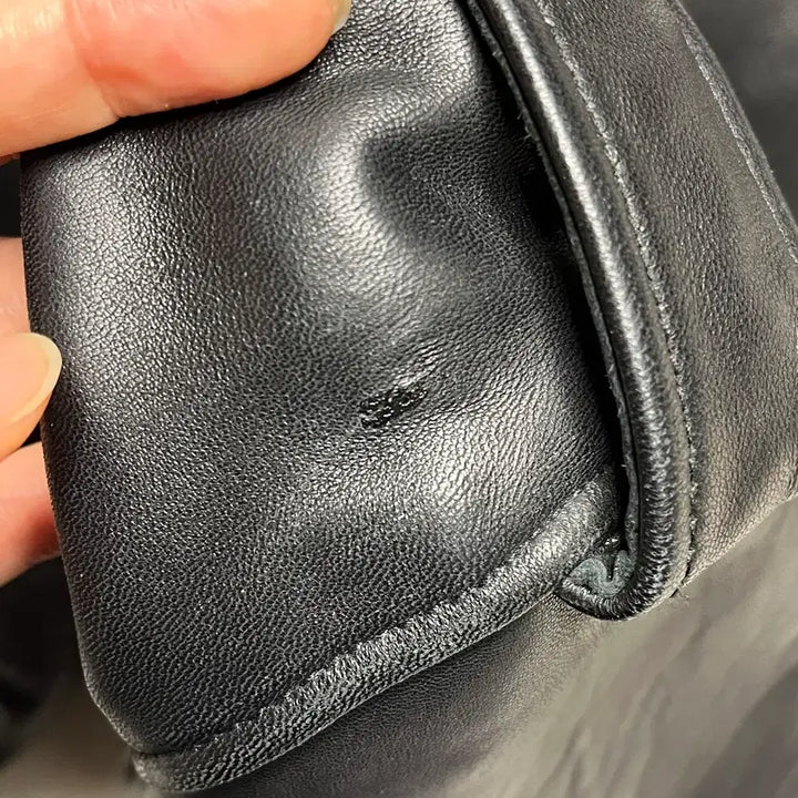[BUNJANG] Unisex 100% Lambskin Leather Jacket / 100%양가죽 라이더 자켓 (남녀공용)
