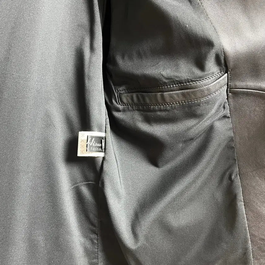 [BUNJANG] Unisex 100% Lambskin Leather Jacket / 100%양가죽 라이더 자켓 (남녀공용)
