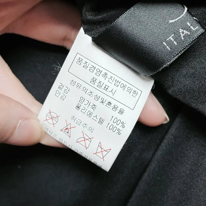 [BUNJANG] Unisex 100% Lambskin Leather Jacket / 100%양가죽 라이더 자켓 (남녀공용)