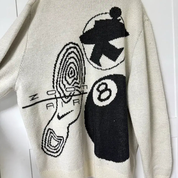 [BUNJANG] Nike x Stussy NRG Knit Sweater - Size L / 나이키 스투시 NRG 니트 스웨터 파슬 L