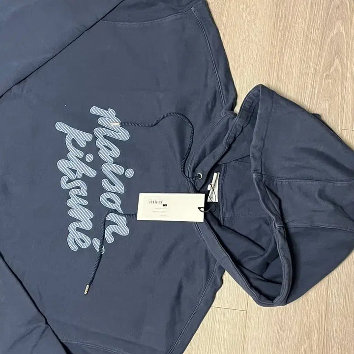 [BUNJANG] Maison Kitsune Hoodie (Navy) - New / (새상품) 메종키츠네 후드티