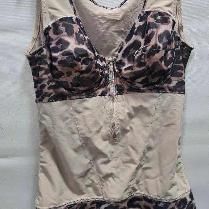 [BUNJANG] Etti.im Leopard Bra Top 95C / 에띠임 레오파드 브라탑 런닝형 보정속옷95C