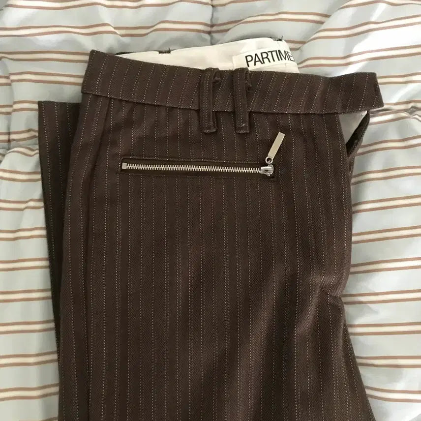 [BUNJANG] Partimento Bootcut Pants Brown / 파르티멘토 부츠컷 팬츠 브라운