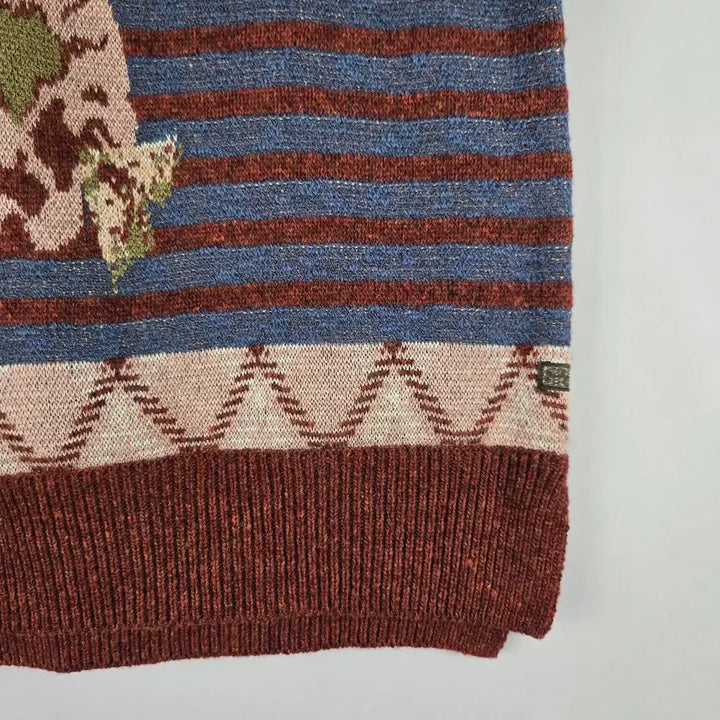 [BUNJANG] Thursday Island Women's Bohemian Knit Vest / [무료배송]써스데이아일랜드 S 여성 루즈핏 보헤미안 니트 조끼 베스트