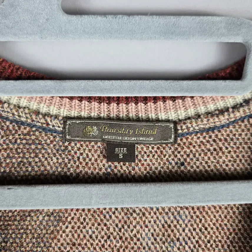 [BUNJANG] Thursday Island Women's Bohemian Knit Vest / [무료배송]써스데이아일랜드 S 여성 루즈핏 보헤미안 니트 조끼 베스트