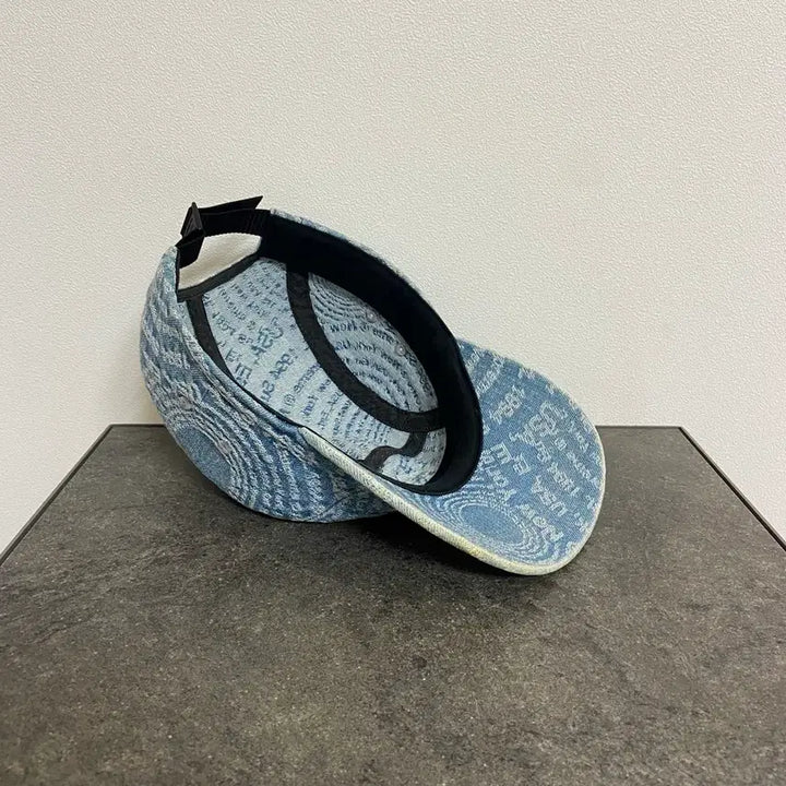 [BUNJANG] Supreme Box Logo Camp Cap Washed Denim Hat / (OS) 슈프림 박스로고 캠프캡 모자 워시드 데님