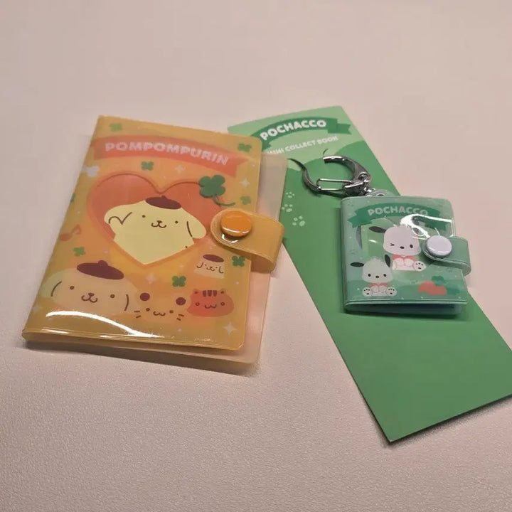 [BUNJANG] Pochacco &amp; Pom Pom Purin Mini Collect Book Bundle Set (Unused) / 포챠코/폼폼푸린 미니 콜렉트북 일괄 (미사용)