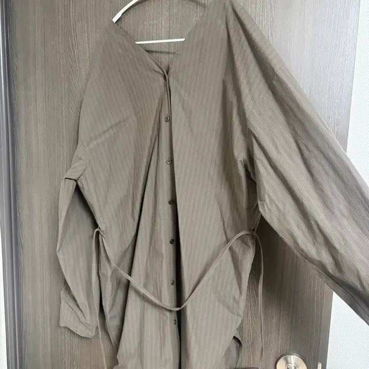 [BUNJANG] Amomento 25SS Stripe Shirt Dress / 아모멘토 25SS Stripe Shirts Dress (2 Colors)
