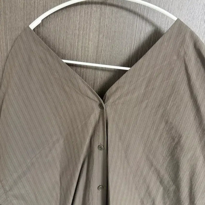 [BUNJANG] Amomento 25SS Stripe Shirt Dress / 아모멘토 25SS Stripe Shirts Dress (2 Colors)