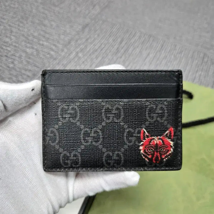 [BUNJANG] Gucci Red Wolf Card Holder / [특가][정품] 구찌 레드 울프 카드지갑