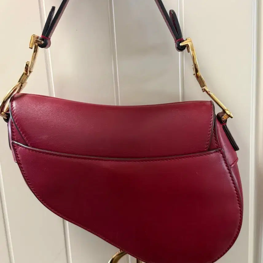 [BUNJANG] Dior Saddle Bag Red / (정품) 디올 새들백 레드 (주말까지만 판매)