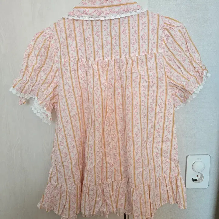 [BUNJANG] Orsiete Lace Short-Sleeve Pajamas / 오르시떼 레이스 반팔 잠옷 팝니다!