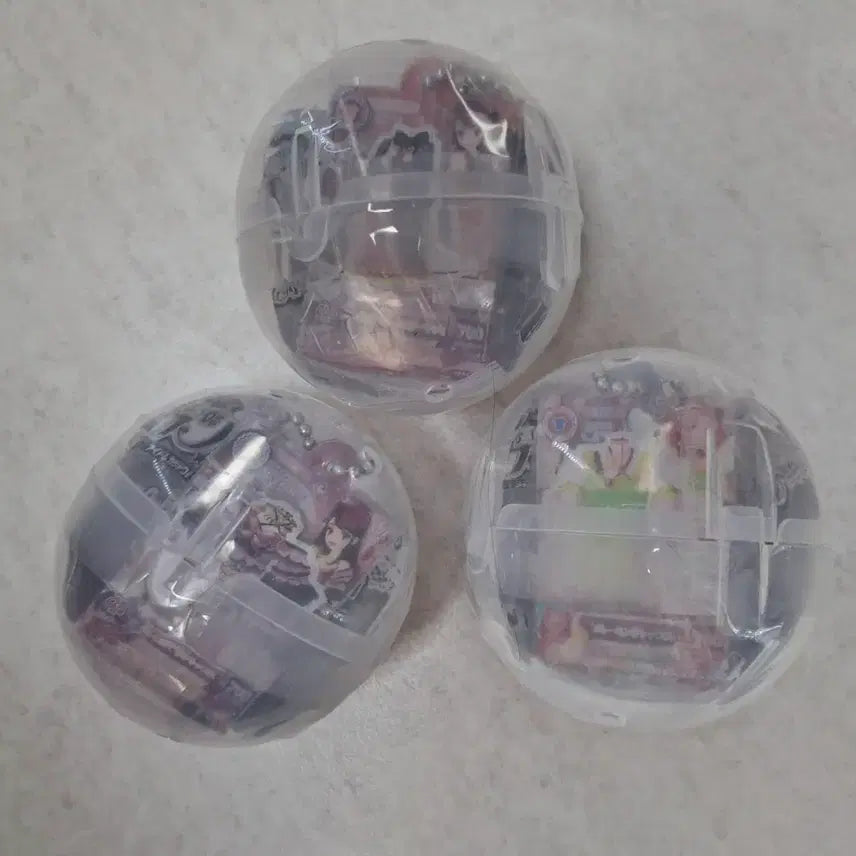 [BUNJANG] Aikatsu Acrylic Charm Set / 아이카츠 아크릴챰 3탄 3개 미개봉 일괄