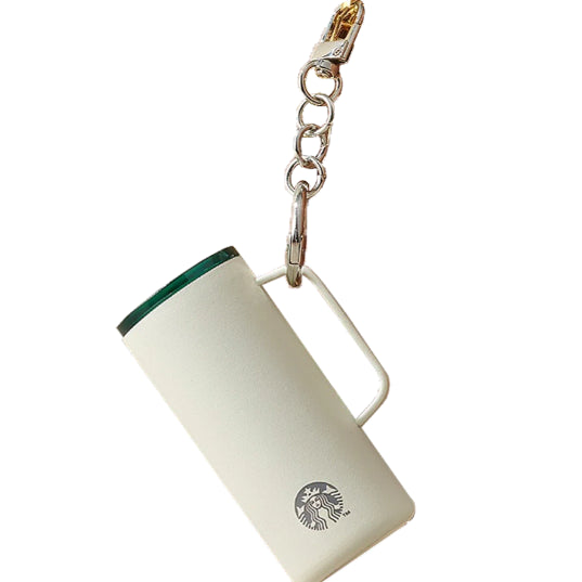 [BUNJANG] Starbucks Tumbler Keyring / 스타벅스 텀블러 키링 화이트, 핑크