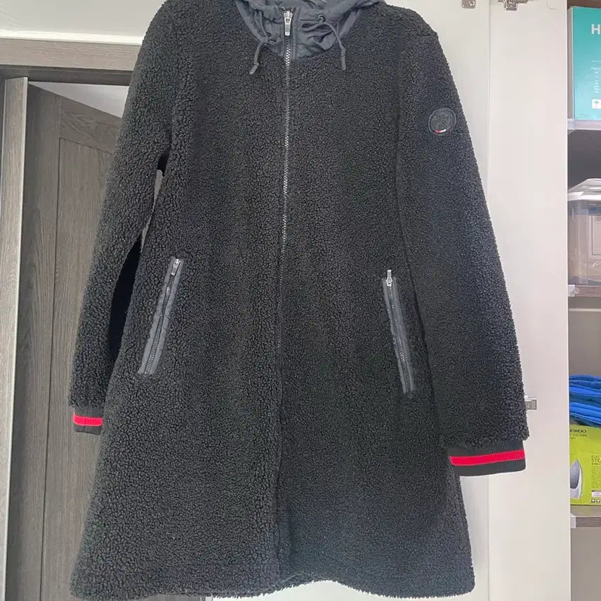[BUNJANG] Generic 55/66 Sherpa Hoodie Jumper / 간절기용 뽀글이 후디 점퍼~ 55/66사이즈