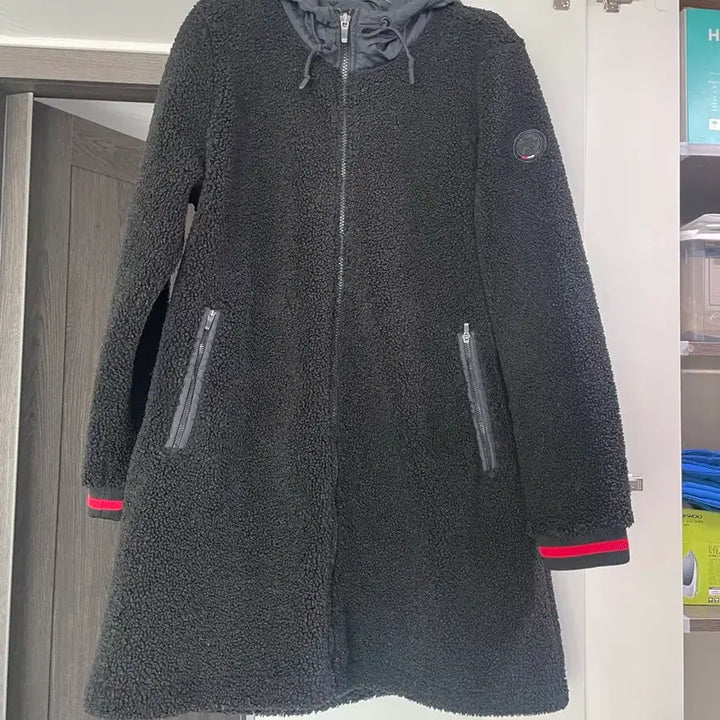 [BUNJANG] Generic 55/66 Sherpa Hoodie Jumper / 간절기용 뽀글이 후디 점퍼~ 55/66사이즈