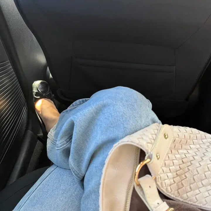 [BUNJANG] Chanel Ballerina Canvas Pumps 235 / 샤넬 발레리나 캔버스 펌프스구두 235