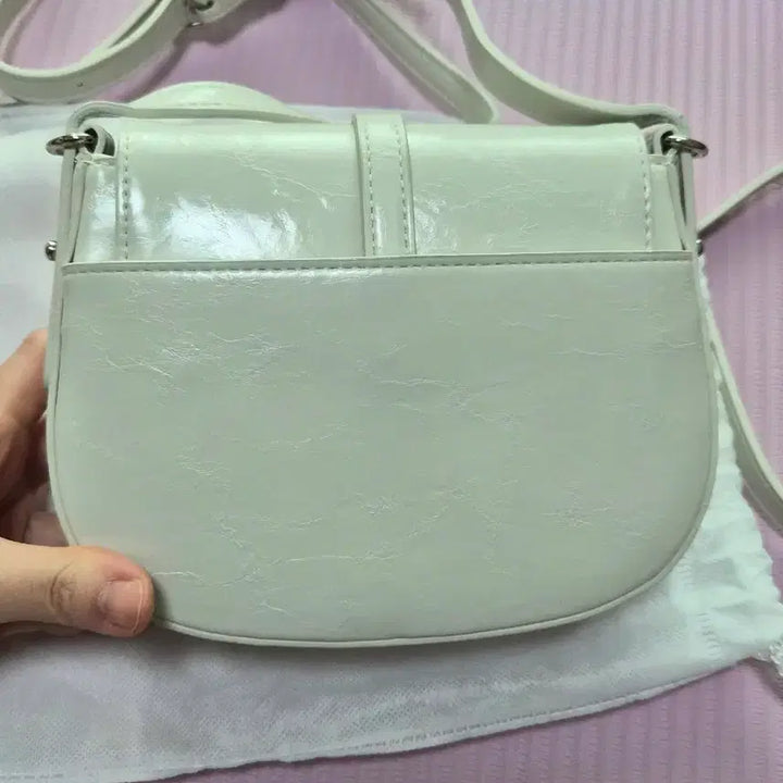 [SOLD OUT] 택포>무르 Mur 지미백 미니백 크링클아이보리