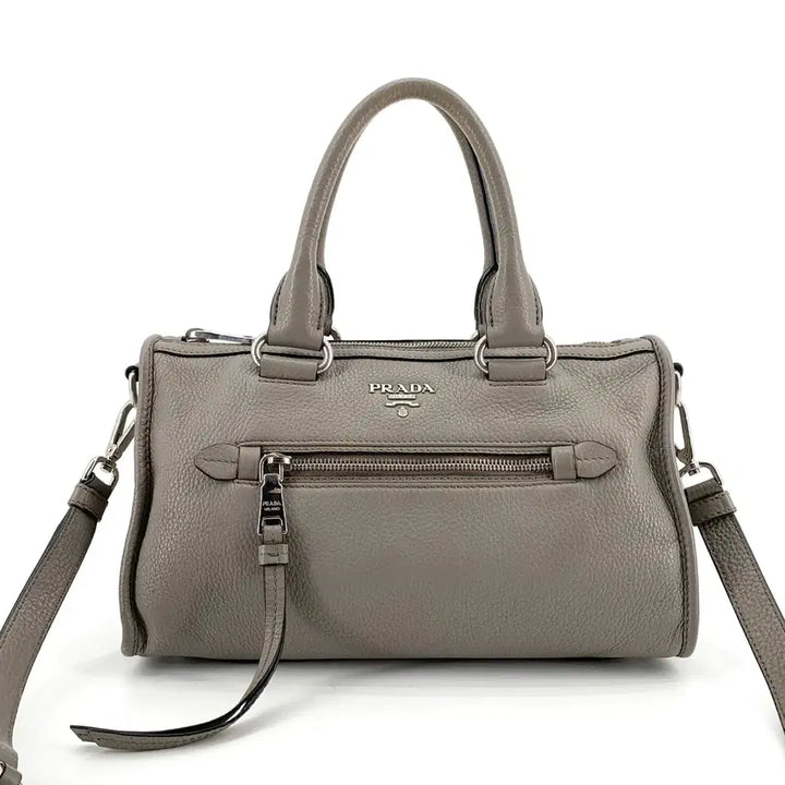 [BUNJANG] Prada Vitello Moto Bag Tote &amp; Shoulder Bag 1BB022 / 프라다 비텔로 모터백 토트백 겸 숄더백 1BB022
