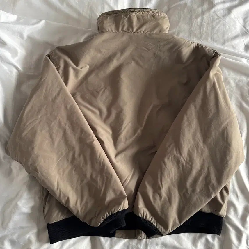 [BUNJANG] LL Bean Tan Warm Up Jacket / [L] USA MADE 90s 엘엘빈 ll bean 웜업 자켓 tan