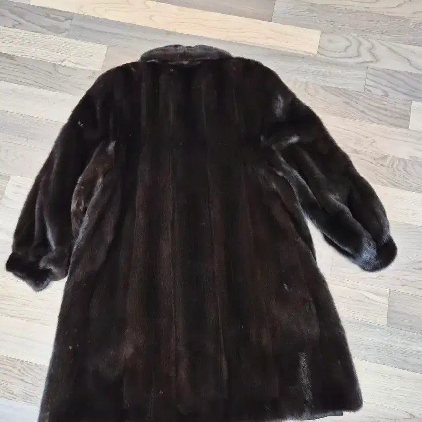 [BUNJANG] Jindo Fur Coat Dark Brown / 진도 JINDO 모피 코트