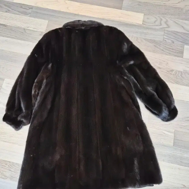 [BUNJANG] Jindo Fur Coat Dark Brown / 진도 JINDO 모피 코트