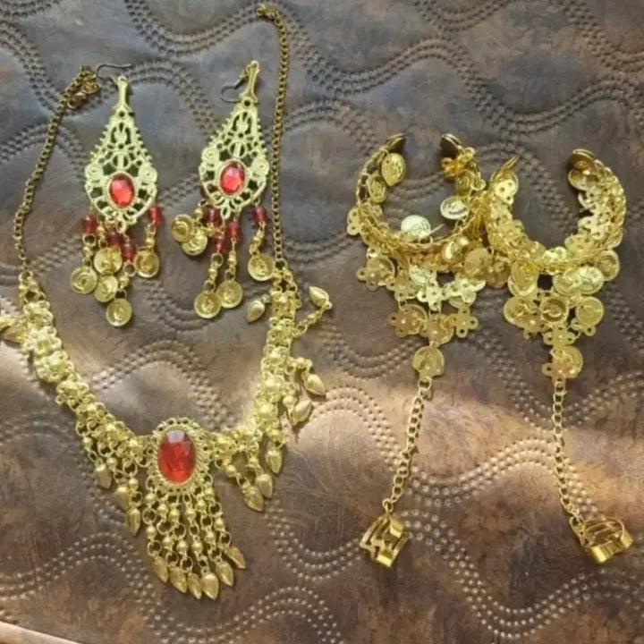 [BUNJANG] Belly Dance Costume Set / 벨리 코스튬