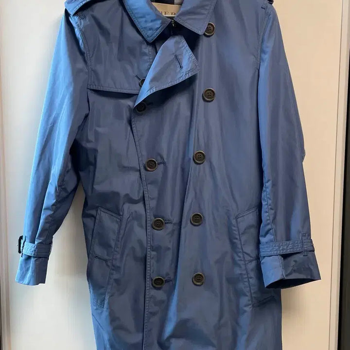 [BUNJANG] Burberry Blue Trench Coat (Men's) / 버버리 블루 트렌치 코트(남성용)