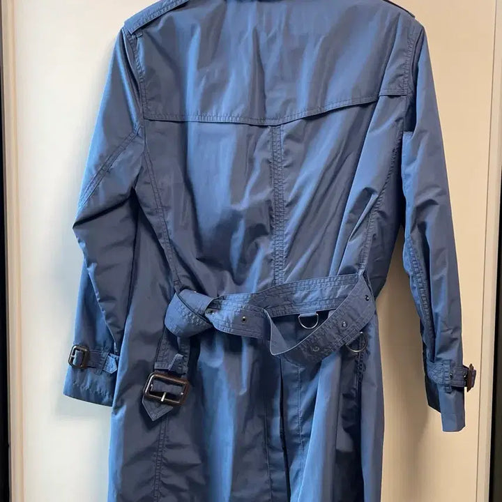 [BUNJANG] Burberry Blue Trench Coat (Men's) / 버버리 블루 트렌치 코트(남성용)