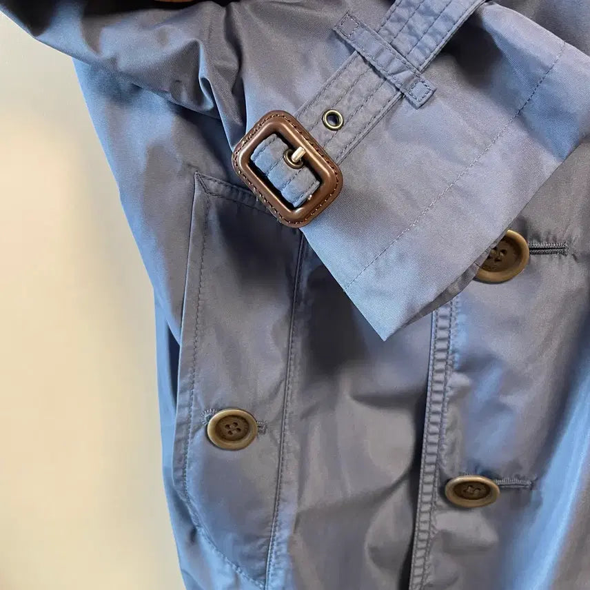 [BUNJANG] Burberry Blue Trench Coat (Men's) / 버버리 블루 트렌치 코트(남성용)