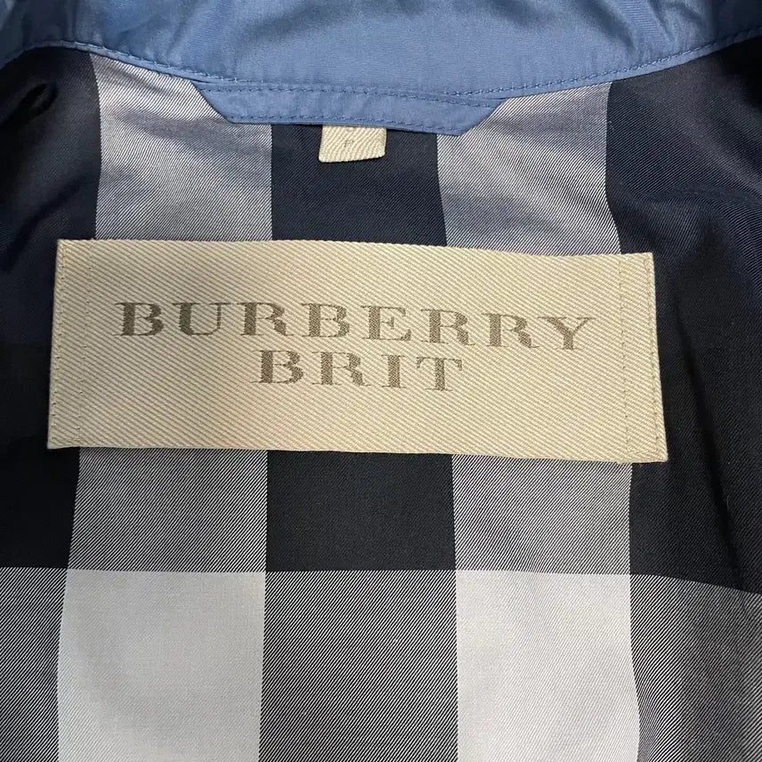 [BUNJANG] Burberry Blue Trench Coat (Men's) / 버버리 블루 트렌치 코트(남성용)